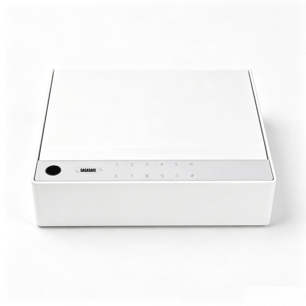 F0630 home safe with fingerprint and touch keypad locks